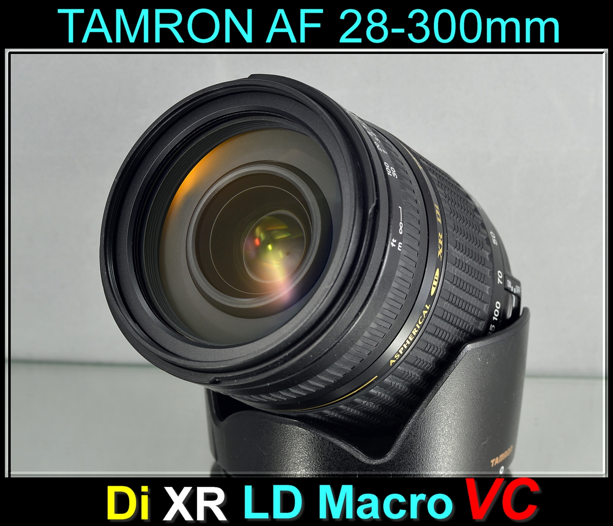 pro Nikon - Tamron AF 28-300mm 1:3.5-6.3 XR Di LD VC *FX zoom* -  VEGA-FOTO.NET